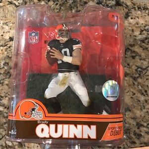 🏈Brady Quinn #10 Cleveland Browns Figurine